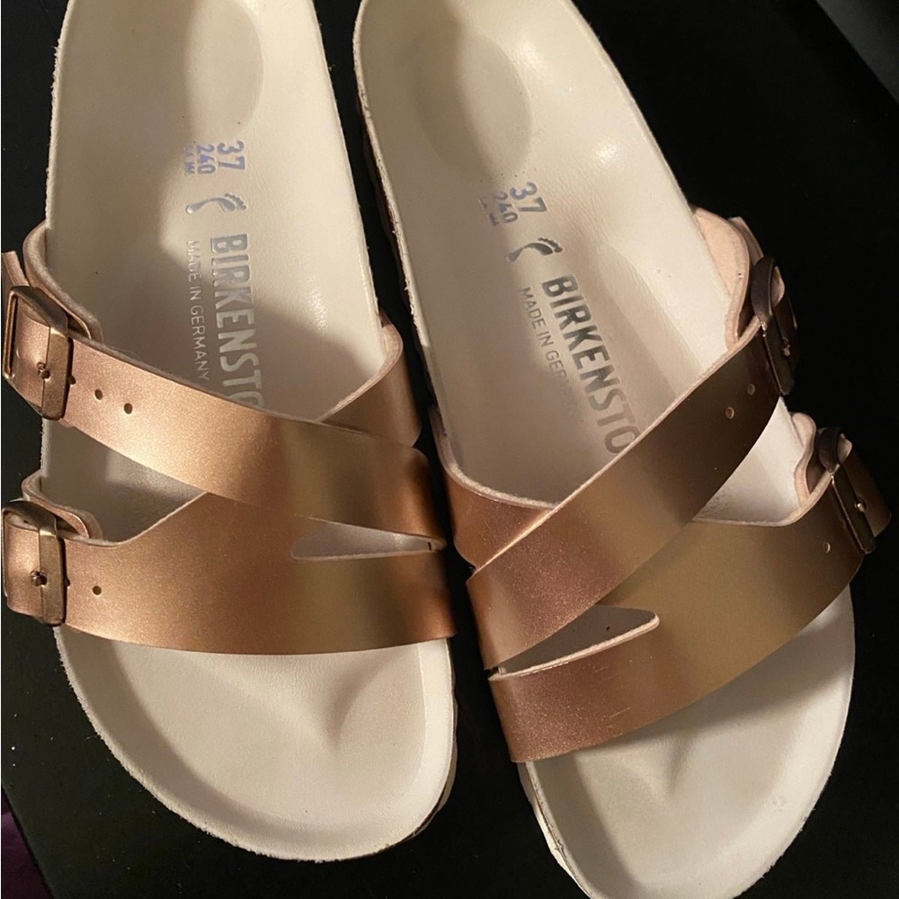 Birkenstock Yao Copper Rose size 37